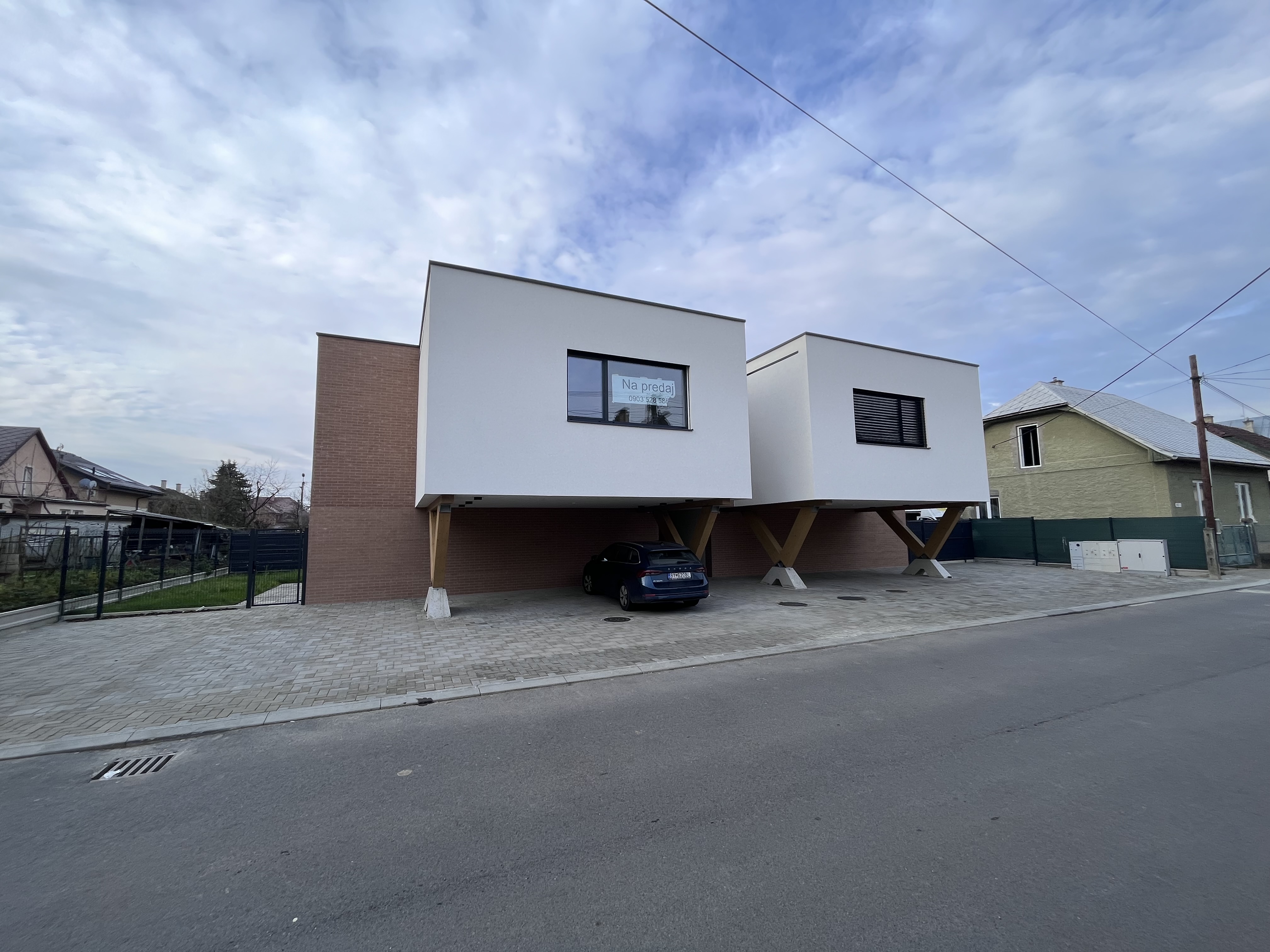 Pohľad na dokončenú stavbu v Bytči
